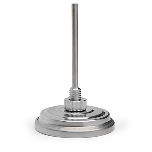 Grillthermometer, Thermometer für den Ofen, Gewindedurchmesser 7,5 mm mit Rosette, Grillen, Backen, Ofen und Räucherofen (Bis zu 400 °C) (1) - 3