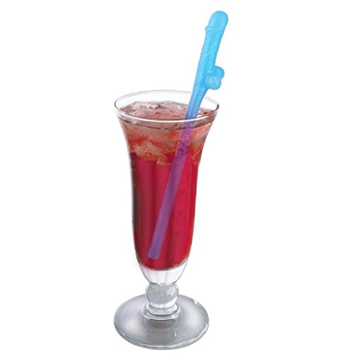 Demarkt Penis Cocktail Strohhalme Boys ‚Pack Penis Cocktail Straws für Den Junggesellenabschied und Spaßparty - 7