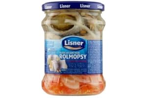 GOOD4YOU 400 G ARENQUE MARINADO CON ESPECIAS LISNER - PAQUETE DE 6 UND