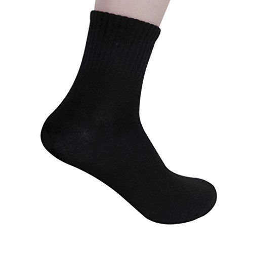 Preisvergleich Produktbild VENMO Hochwertige Herren Business Baumwolle Socken schönen wandersocken Lässige Socken Sneaker Socken Sport Füßlinge Baumwolle Quarter Kurzsocken Business Sportsocken Kurz Socken (Black)