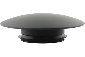 ATCO Ersatzdeckel schwarz für Pop-Up Ventil Ablauf Ablaufgarnitur Excenter Abfluss Klick-Ventil