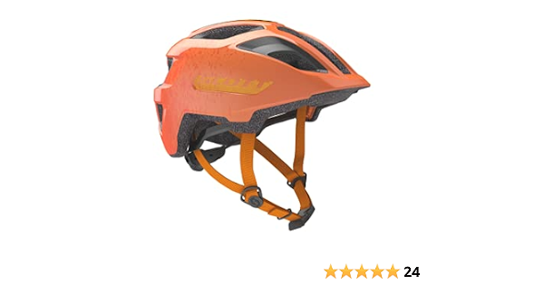 SCOTT 275232, Casco Bici Unisex Bambino, Fire Orange, 1size : Amazon.it:  Sport e tempo libero