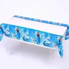 Partymane Elsa-Anna-Happy-Birthday-Party-Decorations-Kids-Supplies-Favors-Ice Queen Table Cover 1 Pcs
