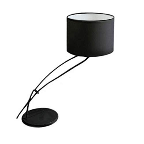 Preisvergleich Produktbild wykbm Kronleuchter Fashion Design Moderne, Persönlichkeit Eisen wärme Seelsorge umfasst Nachttischlampe Lounge Die Schlafzimmer (Farbe: Schwarz) Erstellung Kronleuchter