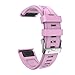 Produktbild Foroner Sportuhr Armband Silikonband Ersatz-Armband Uhrenarmband Geeignet für Garmin Fenix5S /Fenix5S Plus (Rosa)
