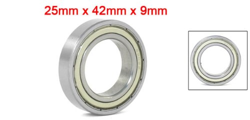6905Z 25 mm x 42 mm x 9 mm Miniature Schild abgedichtet Rillenkugellager - 2