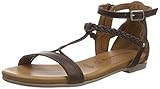 Touch It Fussbett Tamaris Damen 1-1-28043-22 Riemchensandalen, Braun (Mocca Uni 354), 40 EU