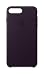 Produktbild Apple iPhone 7/8 Plus Lederhülle, Dunkelaubergine