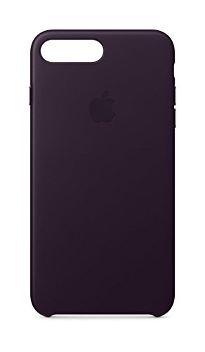 Preisvergleich Produktbild Apple iPhone 7 / 8 Plus Lederhülle, Dunkelaubergine