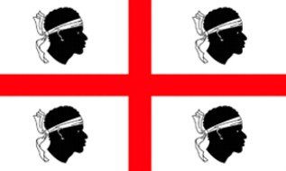 Fahne / Flagge Italien - Sardinien NEU 90 x 150 cm