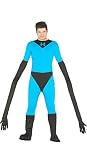 -Traje -Partes inflables Guirca 84412 - Elastic Hero Adulto Talla One Size Fits Al 48-54