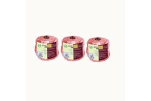 SMART ORGANIC FOODS 3x Himalayan Animal Horse Lick Natural Pink Salt, Natural shape salt with strong hanging Rope | Suitable for all Animals | 1-1.5 kg Salt l Product from Pakistan | Pack of 3 | (3 in one Box)