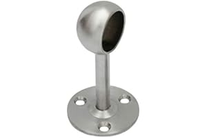 DIANSA Gardinenstangenhalter Endstück und Mittelstück in 3 Durchmessern (Endstück Ø 25 mm) Gardinenstange Gardine