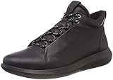 Innenmaterial: Kunstfell ECCO Herren 450574 Hohe Sneaker, Schwarz (Black 1001), 43 EU