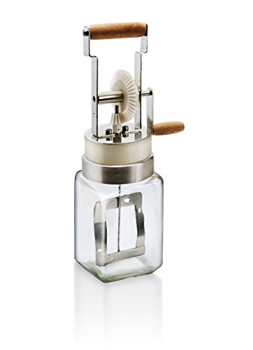 LA BONNE GRAINE - Baratte à Beurre pour Faire son Beurre Maison - Kit Complet Bocal + Manivelle - Marque Française