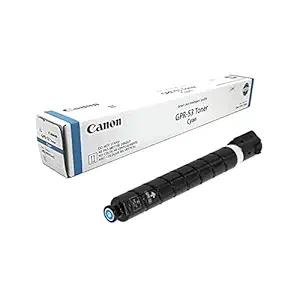 Genuine Original Canon GPR-53 Cyan Toner Cartridge. 19,000 Yield. (8525B003AA) for Use in: Canon ImageRunner Advance C3325/C3325i/C3330/C3330i. (8525B003, GPR53)