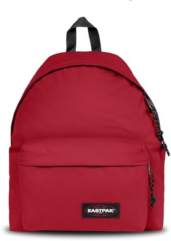 EASTPAK Padded Pak’r Zaino 24L (40 x 30 x 18 cm), resistente e idrorepellente, zaino scuola e viaggio leggero con spallacci imbottiti - SCARLET RED