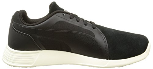 Puma Unisex-Erwachsene St Trainer Evo Sd Low-Top, Black-Black - 6