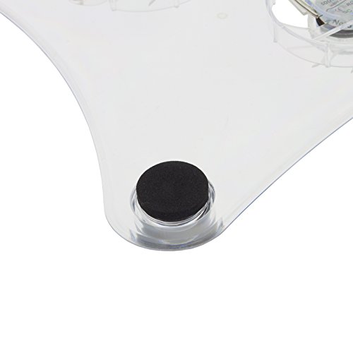 Smartfox Notebook Laptop Kühler Cooler Cool-Pad Halterung Ständer für 10″ – 17″ Zoll mit 3 LED Ventilatoren - 3