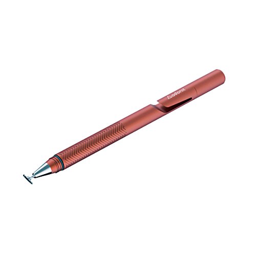Adonit Jot Pro 2.0 Metall Stylus für Apple iPad/iPhone/Tablet inkl. Dampening/Clip/Precision Disc rot - 2