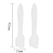 100 Pcs Mini Plastic Makeup Cosmetic Skin Care Face Cream Mask Mixing Spatula Applicator Tool
