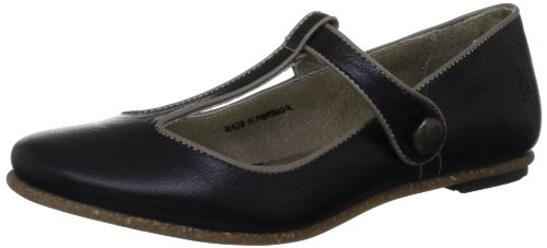 Fly London Women's Fri Black Ballet P142540005 3 UK