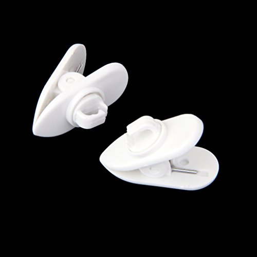 MagiDeal 10x Kopfhörerkabel Halter Headset Headphone Kabel Halter Schnur Drahtbügel Klemmhalter Veranstalter - 9