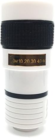 8x Optical Zoom Lens Telescope Universal Mobile Phone Clip Common To All Kinds Of Smart Phones , white