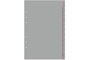 RECHARGE 12 INTERCALAIRES ALPHA POUR OBERTHUR 17