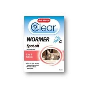 PET-597662 Bob Martin Spot On Antiparasitario – Gato/Gatitos (2tube)