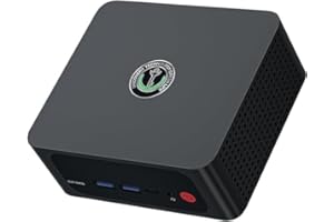 TRIGKEY Mini PC Procesador i5-12450H (8C/12T, hasta 4,4 GHz) 16 GB DDR4 500 GB SSD, Mini computadora empresarial G12, HDMI+DP/WiFi-6/BT5.2/Salida Tipo C (Datos)