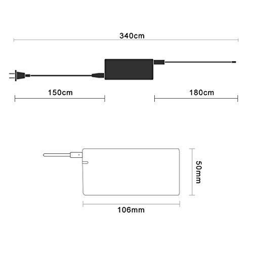 AURSEN 45W 60W 85W MagSafe 1 Netzteil Ladegerät für Apple Macbook, L Form, ersatz Adapter, Weiß - 3