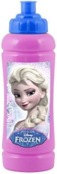 Home Disney Frozen Water Bottle, Purple, 420 cc