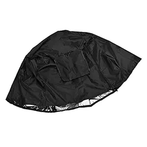 Dog Crate Cover, Cold?Proof Cage Cover Rain-Proof Stain Resistant for Outdoor for Indoor(Black)