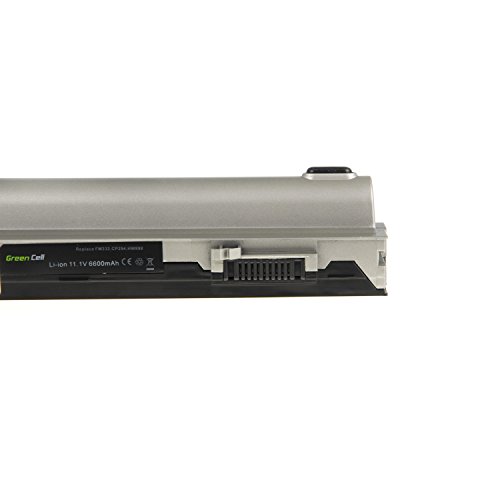 Green Cell® Extended Serie YP463 Laptop Akku für Dell Latitude E4300 E4310 (9 Zellen 6600mAh 11.1V Silber) - 9