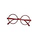 Produktbild Aawsome Kinder-Brille, rund, schwarzer oder roter Rahmen, Weihnachtsgeschenk 50x60cm(19.69x23.62in)(approx) rot
