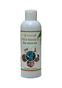 Unicare Remedies Peeda Nashak Oil for Joint Pain | Relief in Inflammation and Help in Muscles Strengthen 100% Herbal and Natural 180ml