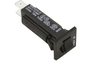 MICROMAKER W28-XT1A-15, TE Connectivity W28 Thermischer Überlastschalter/Thermischer Geräteschutzschalter, 1-polig, 15A, 32 V dc, 250V ac