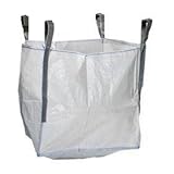 Quality FIBA (Flexible intermediate bulk container) bulk storage sacks, Tough and re-usable four looped handles and reinforced side seems Design, Build strong and can hold up to 1000kg, Simple to Clean, Dry Fold flat for easy storage and reuse