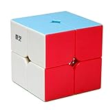 cubo rubik 2x2 qiyi 1. 【SUPER ROTACIÓN Y SUAVE PALA structure Estructura actualizada diseñada para un fácil giro, velocidad en cubos y ajuste de tensión. La tecnología anti-pop mejorada permite un giro súper rápido. Suave y rápida, resuélvela cuando cada lado coincida.