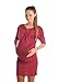 New Maternity Batwing Dress Tunic Pregnancy Clothing Size 8 10 12 14 16 18 6407 Variety of Colours (16/18, Burgundy)
