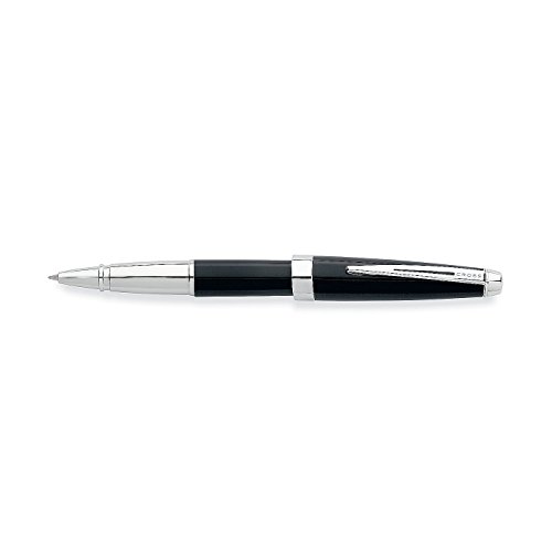 examen CROSS Stylo convertible Aventura noir onyx Avec attributs Plaqué chrome