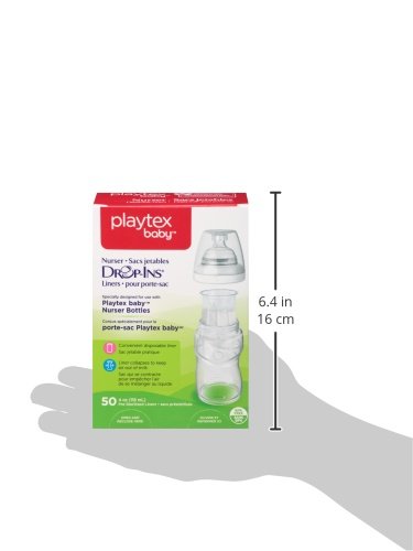 Playtex Drop-Ins 4 Oz 50 Liners - 8