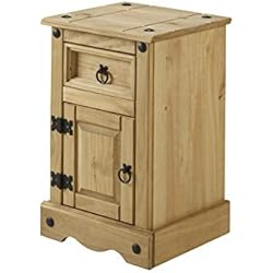 Mercers Furniture Corona Armoire Pot étroit, Bois, pin
