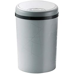 GDS 13L Cuisine Poubelle, Poubelle sans Contact avec Le Couvercle, Une Grande capacité de réduction du Bruit, la Distance de détection réglable pour la Maison/Cuisine/Salle de Bain/Bureau