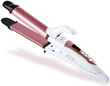 Curling Tongs Hair Curlers Curling Wand Ceramic Electric Coil Straight Coil Dual Curtain Hair Curved Hair Straight Hair Clamp Hair Styling Anion No Hair Injury