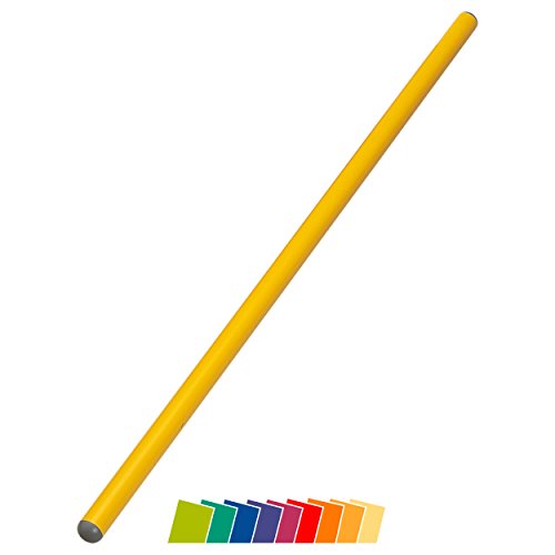 Turnstab Senior aus Kunststoff, Gymnastik Stab, Trainingsstab, 100 cm