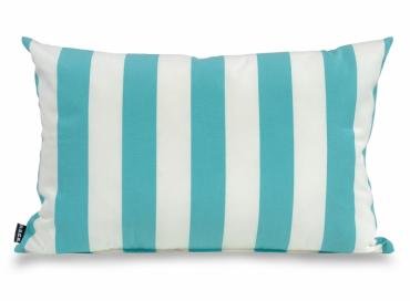 H.O.C.K. 90512 Kissen 60 x 40 cm Outdoor / Classic Streifen, türkis