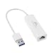 Produktbild Mobi Lock USB 3.0 Ethernet LAN Netzwerkadapter Gigabit (Geignet für Gigabit-Netzwerke 10/100/1000 MBit) - Kompatibel mit Apple MacBook (2016) und Allen Anderen Unterstützte Laptops und Computer