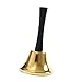 Produktbild Weihnachten Glocke Santa Gold Hand Weihnachten Santa Weihnachten niedlichen Kostüm Zubehör Ringing New Year Home Decor Moonuy